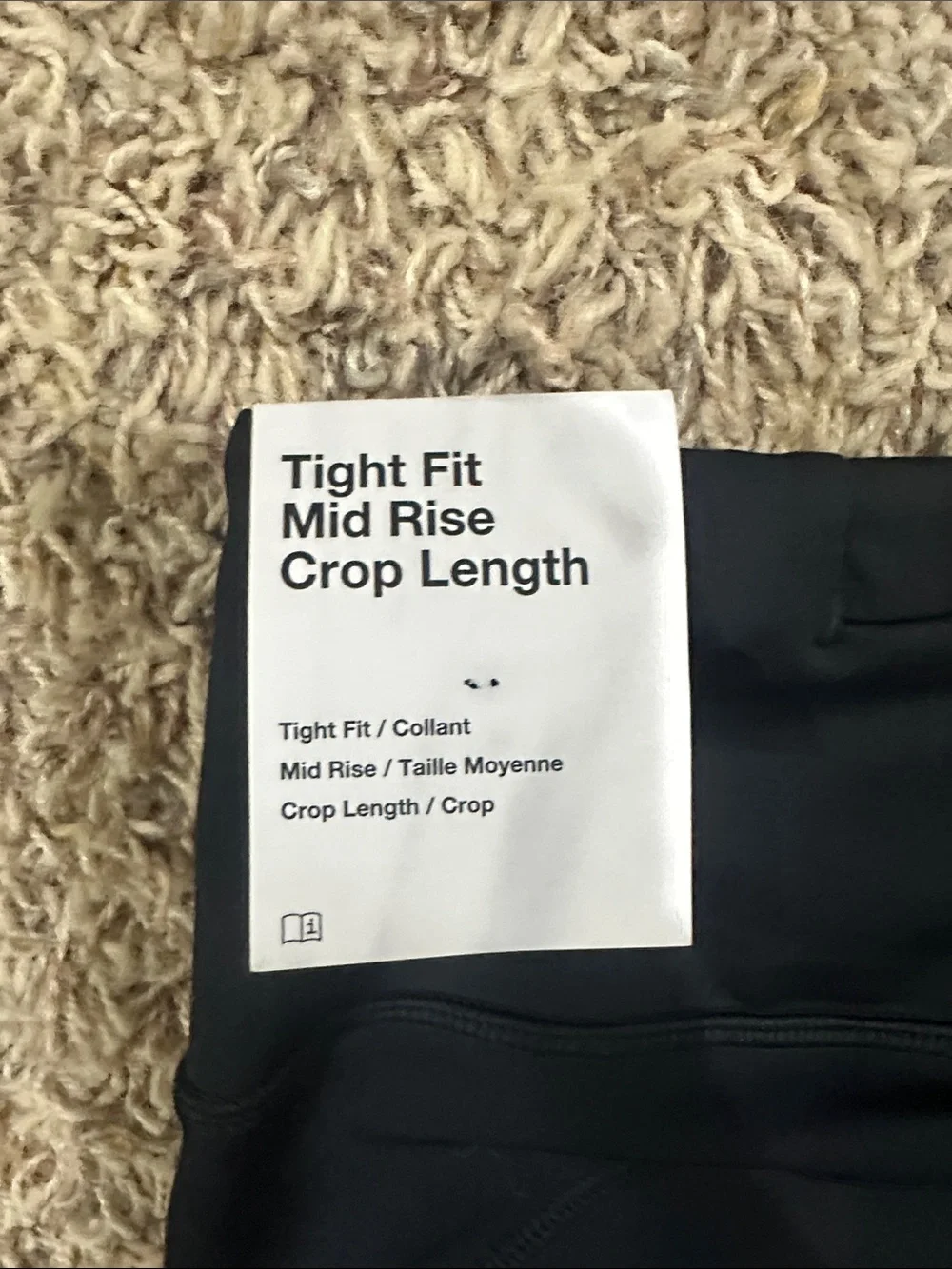 Nike Black Dri-FIT Performance Leggings with Subtle Gray Logo
